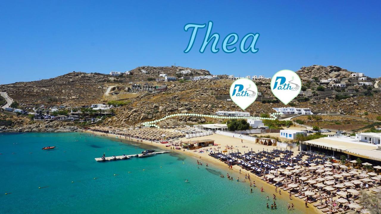 1Path Thea Mykonos Super Paradise Beach House Mykonos Town 外观 照片